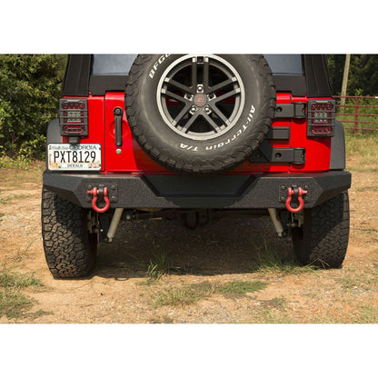 RUGGED RIDGE | 11548.2 | Spartan Rear Bumper, Full Width; 07-18 Jeep Wrangler Jk