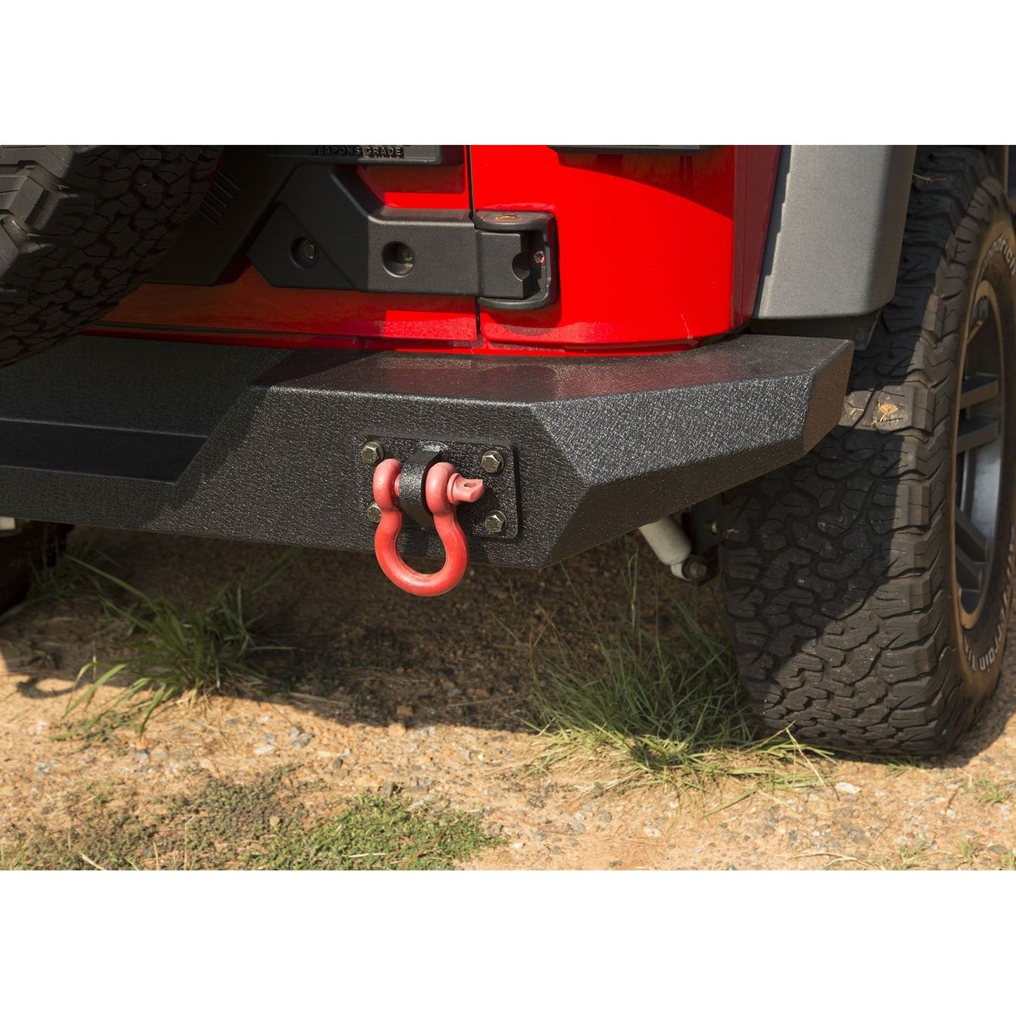 RUGGED RIDGE | 11548.2 | Spartan Rear Bumper, Full Width; 07-18 Jeep Wrangler Jk