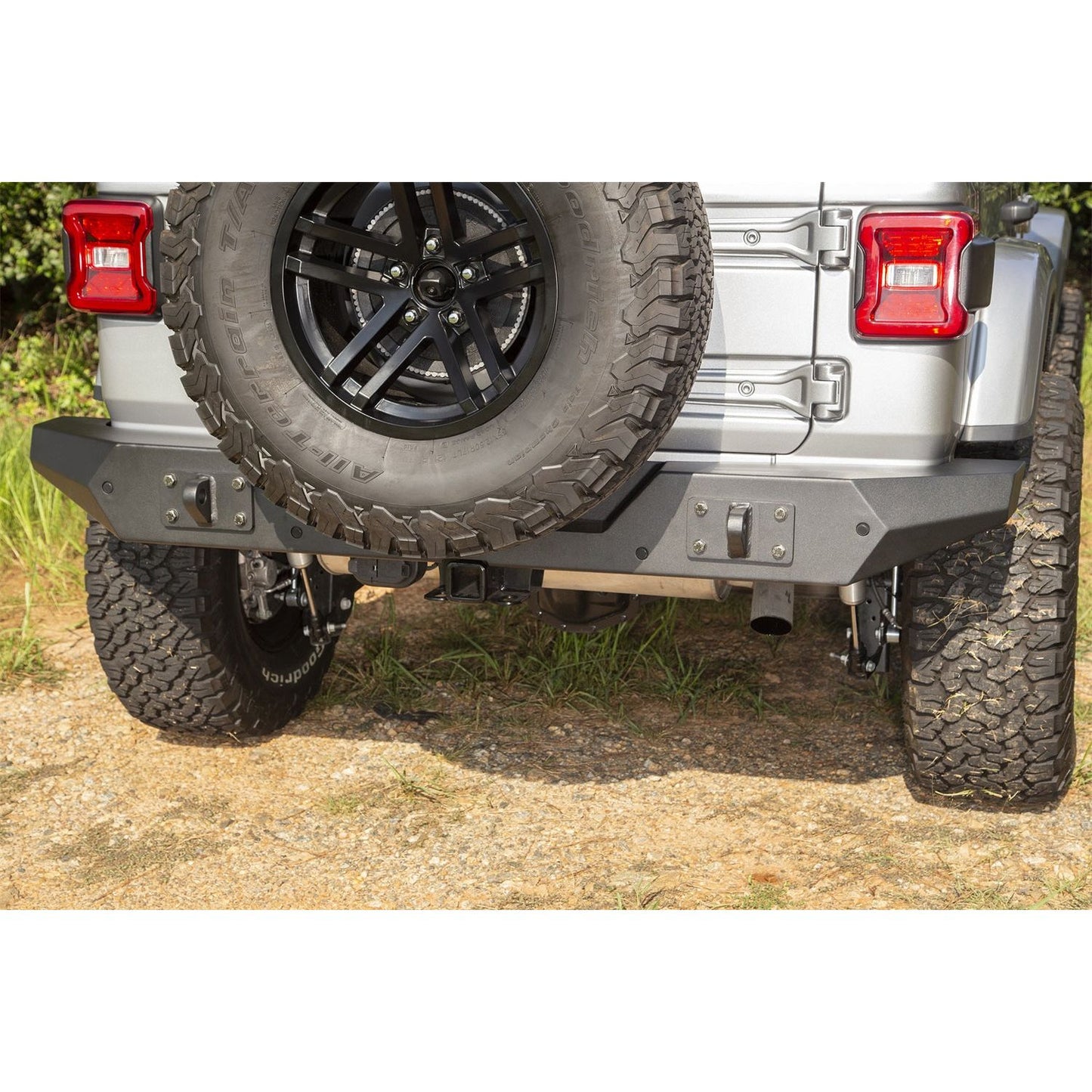 RUGGED RIDGE | 11548.51 | Spartan Rear Bumper, Full Width; 18-19 Jeep Wrangler Jl
