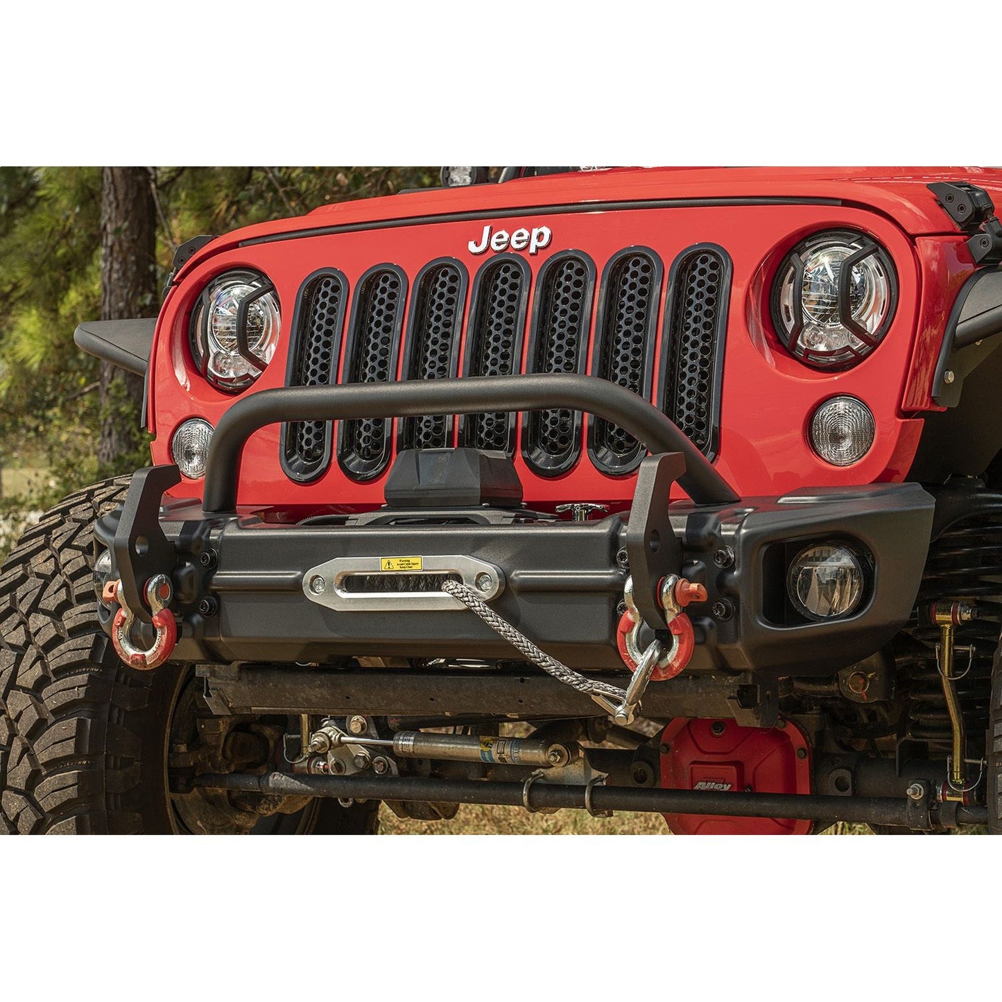 RUGGED RIDGE | 11549.13 | Arcus Front Bumper Set, W/ Overrider, Jk