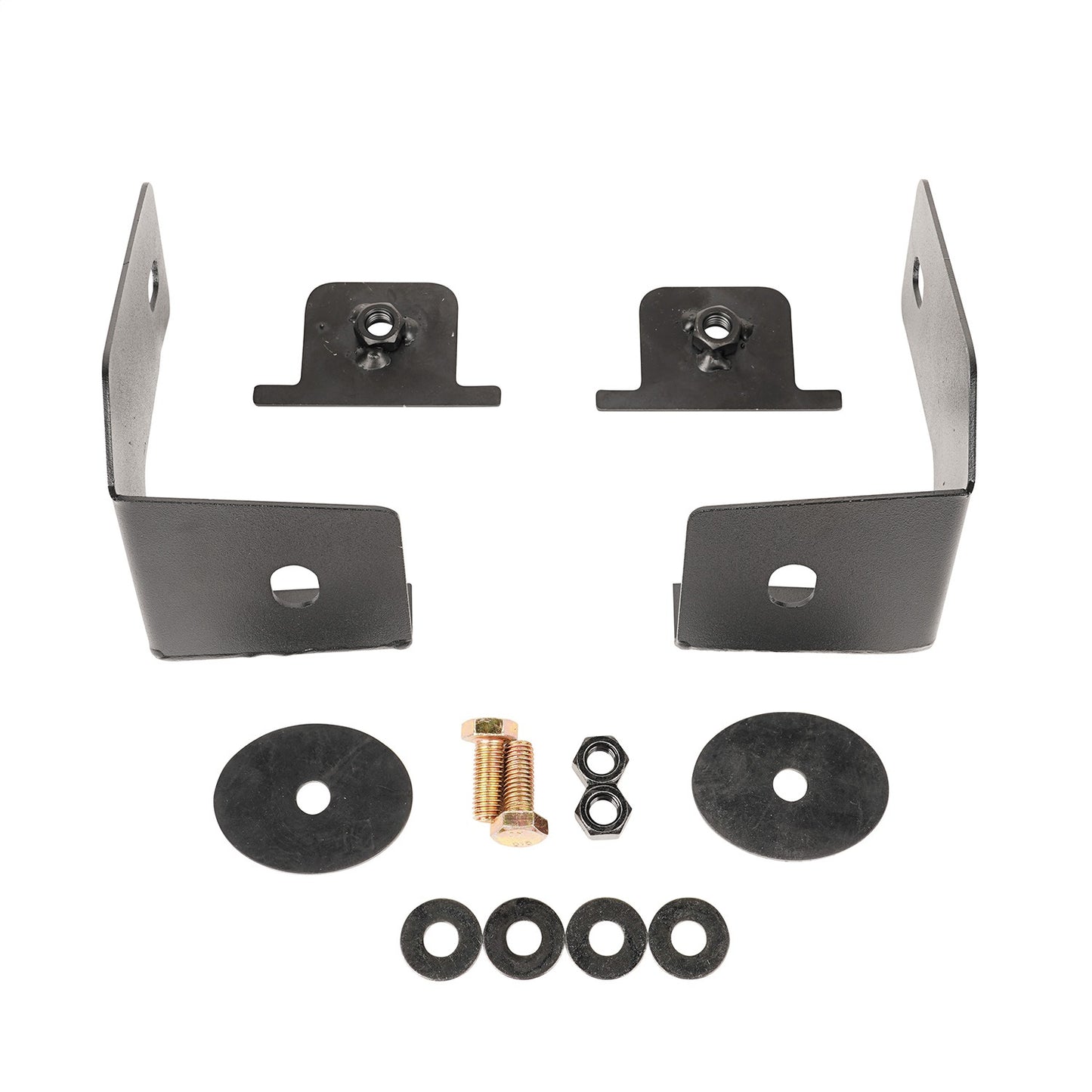 RUGGED RIDGE | 11549.14 | Arcus Front Bumper Tube Overrider, Black; 07-18 Jeep Wrangler Jk