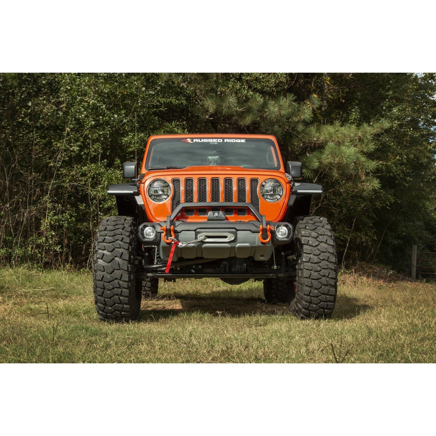 RUGGED RIDGE | 11549.45 | Venator Stubby Frt Bumper, W/Overrider; 18-Curr Jeep Wrangler Jl & Jt