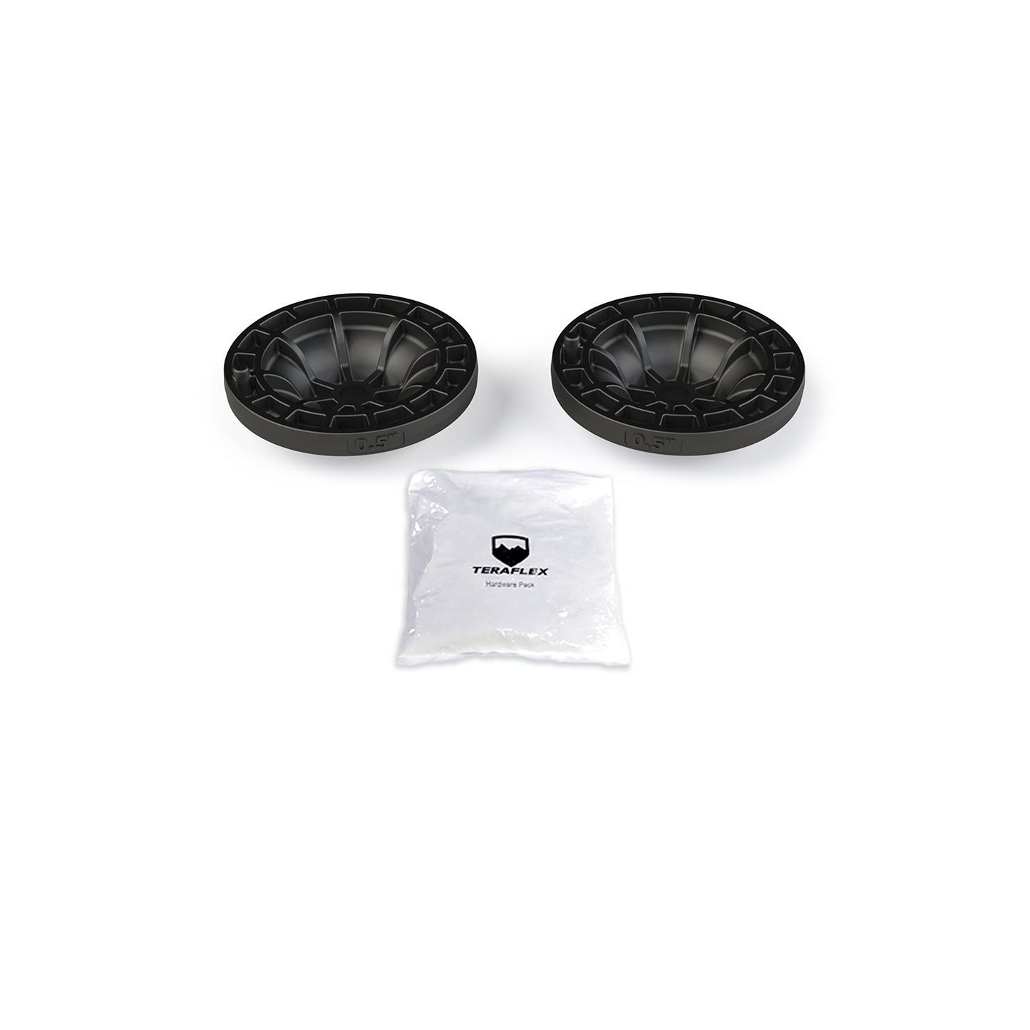 TeraFlex | 18-Up Wrangler JL 0.5 Inch Coil Spring Spacer Load Level Kit w/ Hardware Pack Rear TeraFlex | 1155120