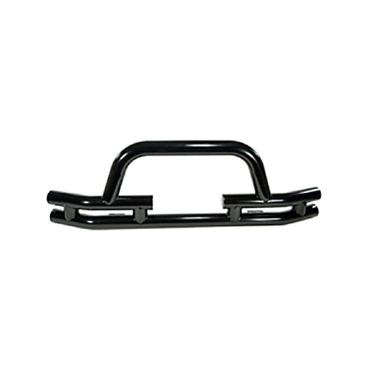 RUGGED RIDGE | 11560.03 | Front Tube Bumper With Winch Cut Out, Black, 76-06 Jeep Cj, Wrangler/Unlimited
