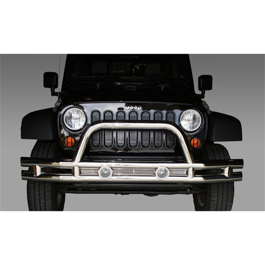 RUGGED RIDGE | 11563.1 | Tube Bumper Front Stainless Steel Jk 07-16 Wrangler