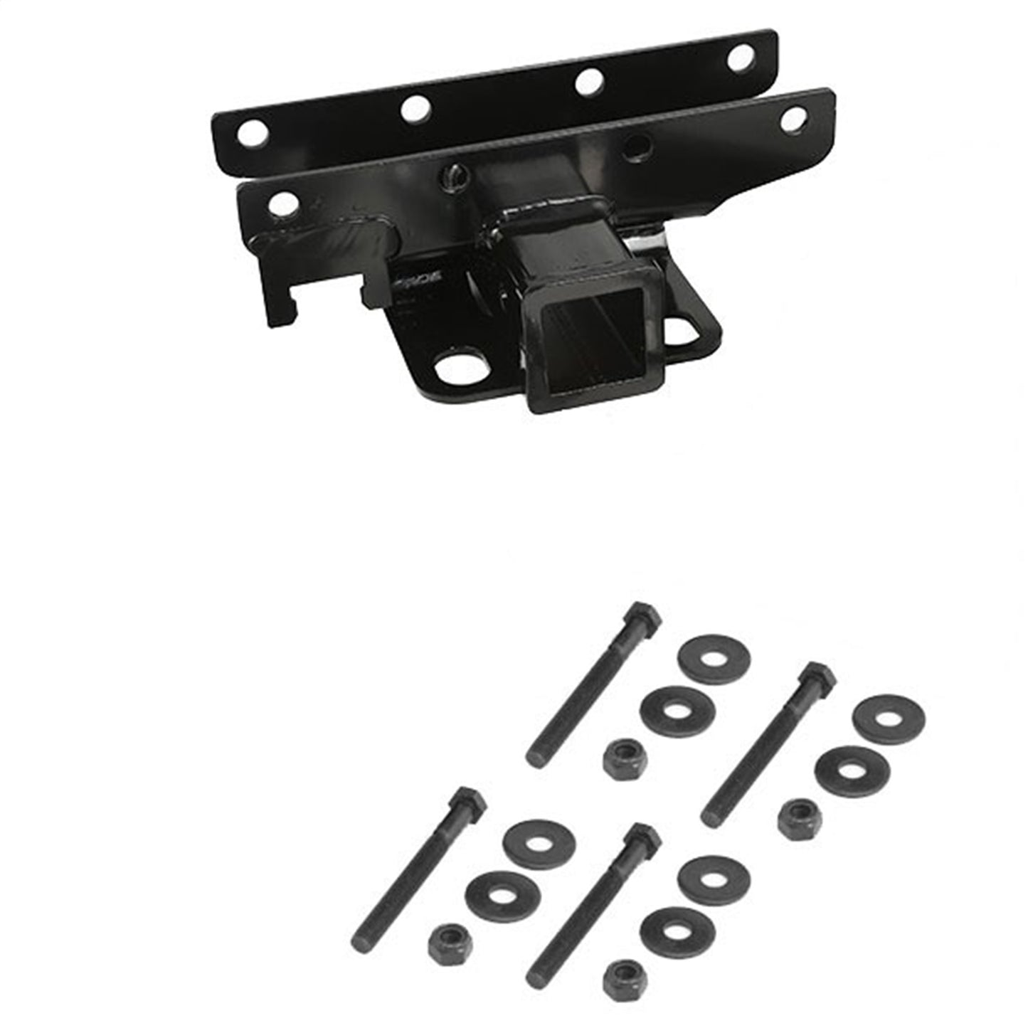 RUGGED RIDGE | 11580.1 | Hitch Rear 07-16 Wrangler Jkrated At 3500Lbs For 4Dr And 2000Lbs For 2Dr Blk