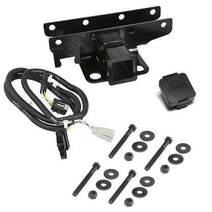 RUGGED RIDGE | 11580.52 | Receiver Hitch Kit For 07-16 Wrangler With Jeep Plug