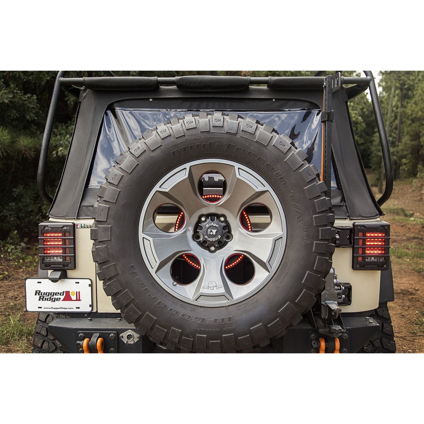 RUGGED RIDGE | 11585.04 | Accessory Brake Light Led Ring