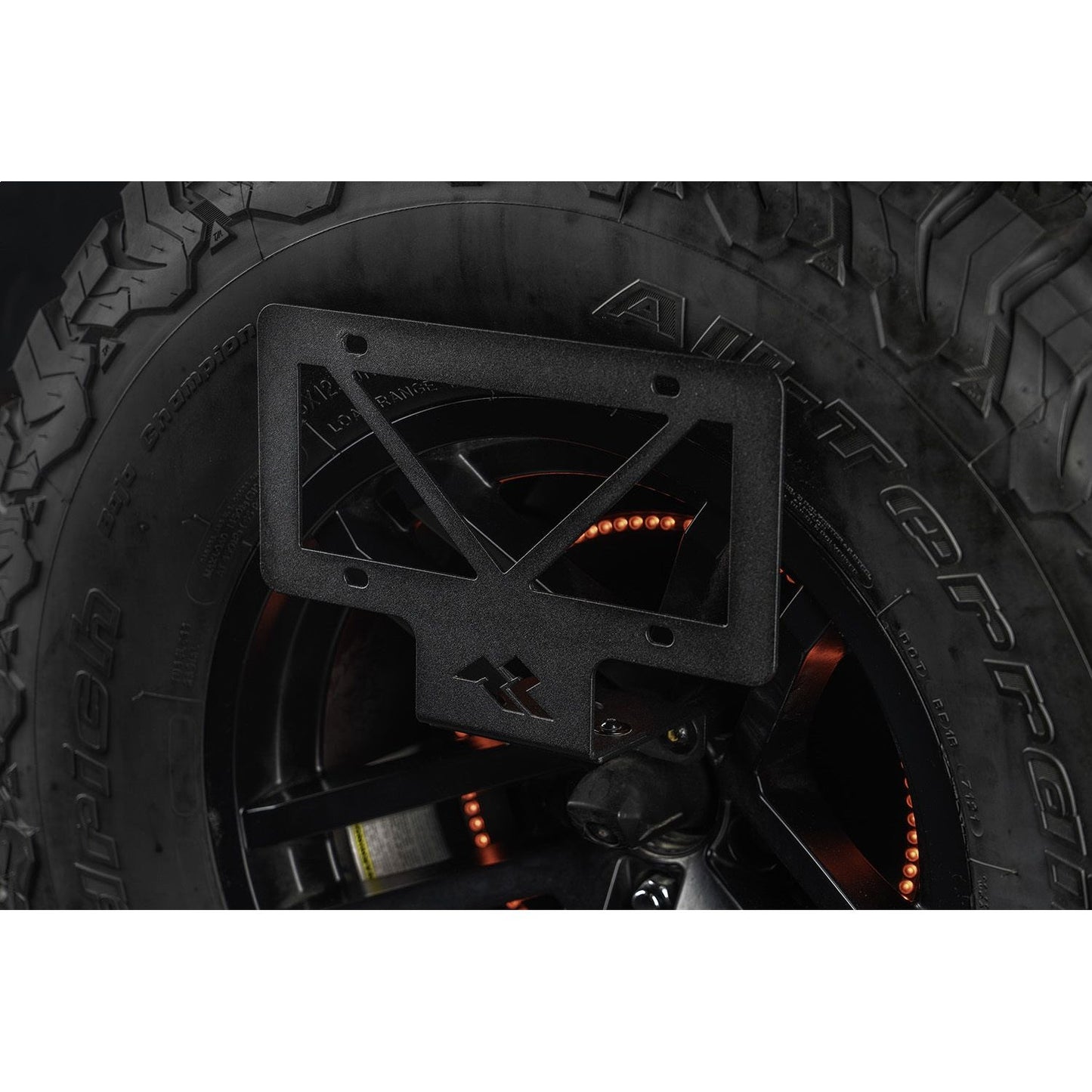 RUGGED RIDGE | 11585.25 | Tag Relocation Bracket, Rear, 18-19 Jeep Wrangler Jl