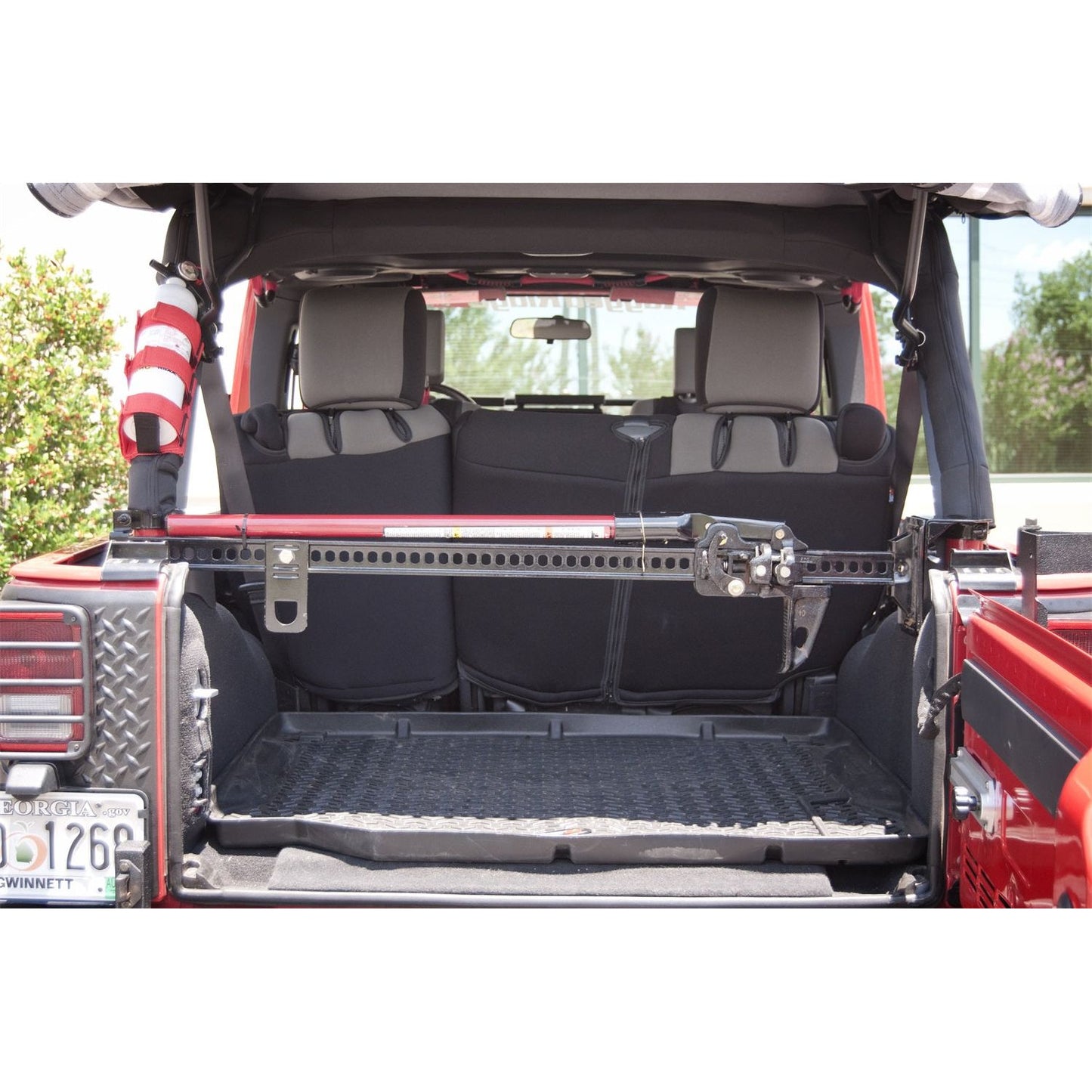 RUGGED RIDGE | 11586.02 | Rugged Ridge Offroad Jack Roll Bar Mounting Bracket,92-16 Jeep Wrangler