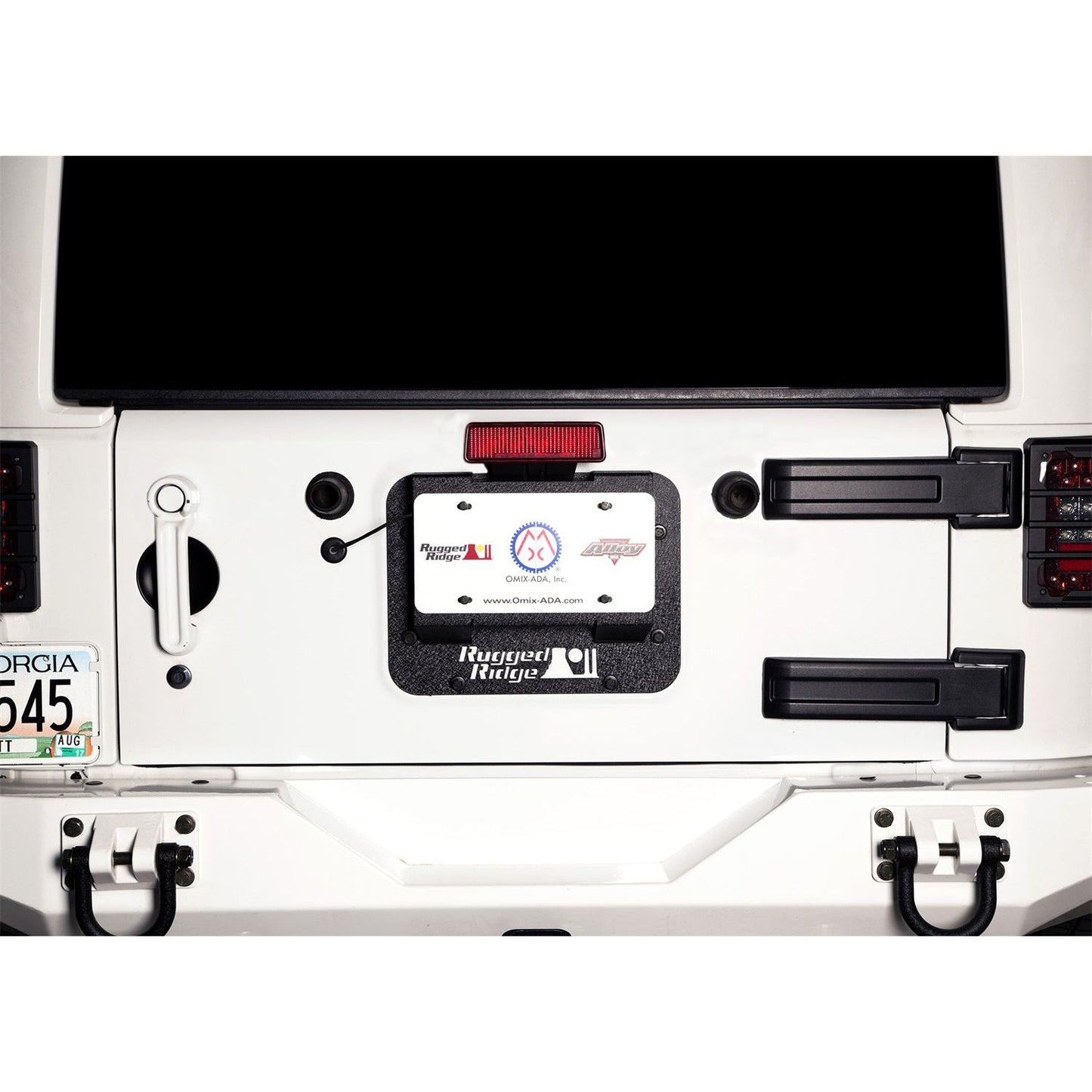 RUGGED RIDGE | 11586.11 | Tire Carrier Delete Kit, 07-18 Jeep Wrangler Jk