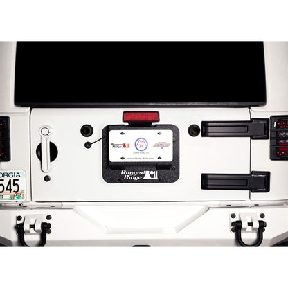 RUGGED RIDGE | 11586.11 | Tire Carrier Delete Kit, 07-18 Jeep Wrangler Jk