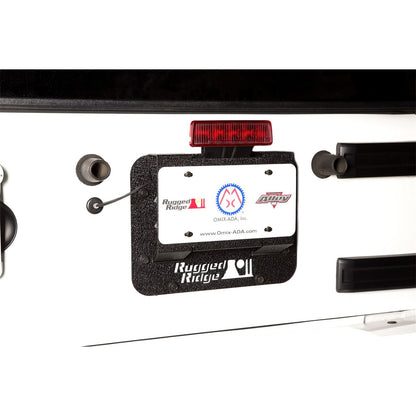 RUGGED RIDGE | 11586.11 | Tire Carrier Delete Kit, 07-18 Jeep Wrangler Jk