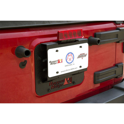 RUGGED RIDGE | 11586.11 | Tire Carrier Delete Kit, 07-18 Jeep Wrangler Jk