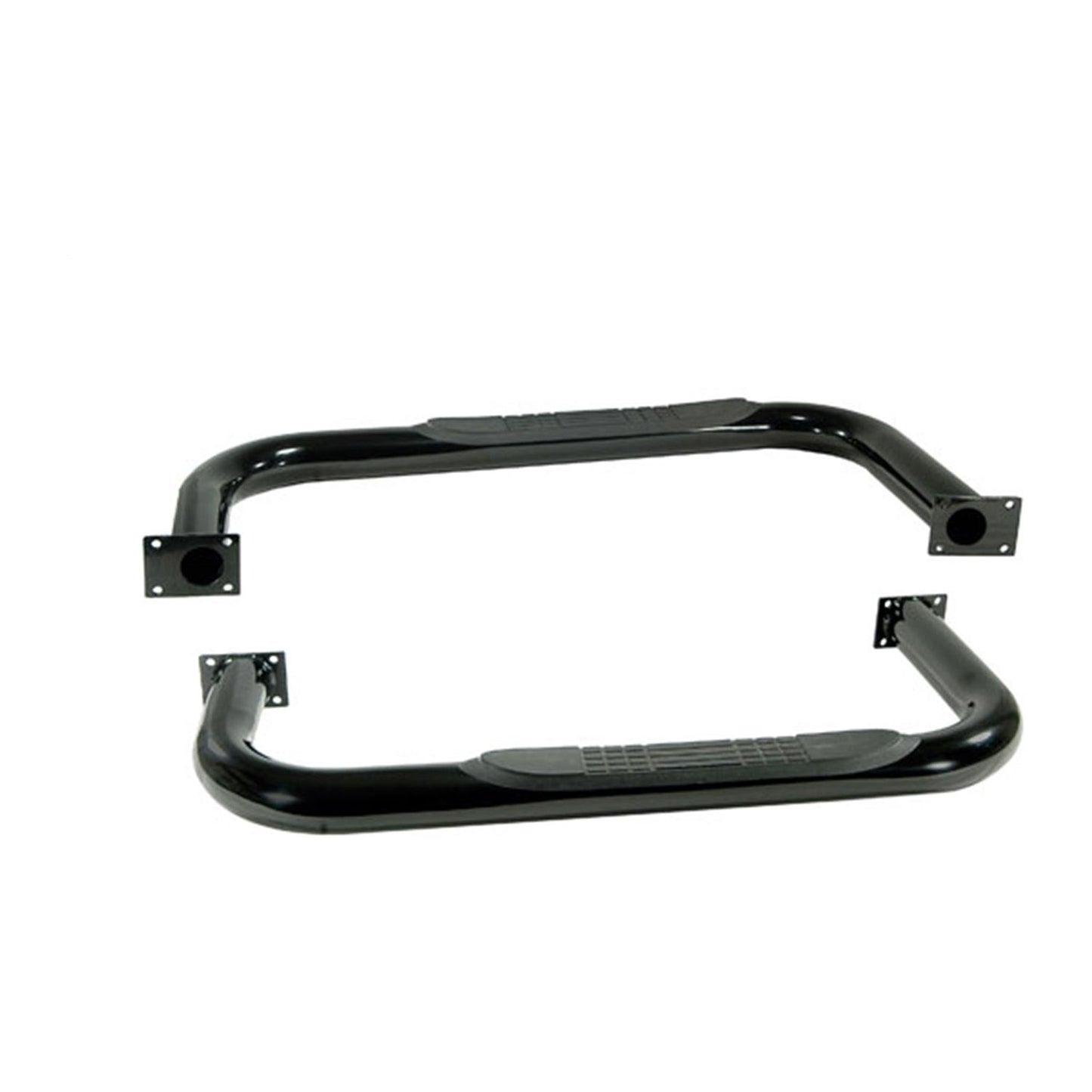 RUGGED RIDGE | 11590.03 | Tube Steps, Outland, 3-Inch Round Black Painted For Jeep 87-95 Wrangler