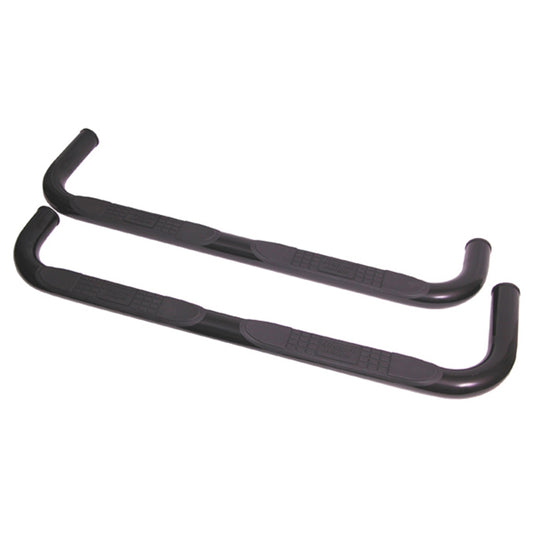 RUGGED RIDGE | 11590.81 | Tube Steps, Outland, 3In Round Black Painted 84-01 Cherokee 4-Door (Will Fit 2-D