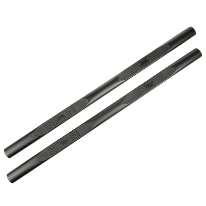 RUGGED RIDGE | 11591.15 | 4-Inch Oval Side Step, Fine Textured Black; 2020 Jeep Gladiator Jt