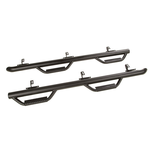 RUGGED RIDGE | 11596.02 | Spartan Nerf Bars, Textured Black; 07-18 Jeep Wrangler Jku, 4 Door