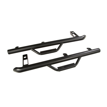 RUGGED RIDGE | 11596.11 | Spartan Nerf Bar Kit, Textured Black; 97-06 Jeep Wrangler Tj