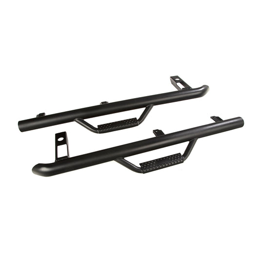 RUGGED RIDGE | 11596.11 | Spartan Nerf Bar Kit, Textured Black; 97-06 Jeep Wrangler Tj