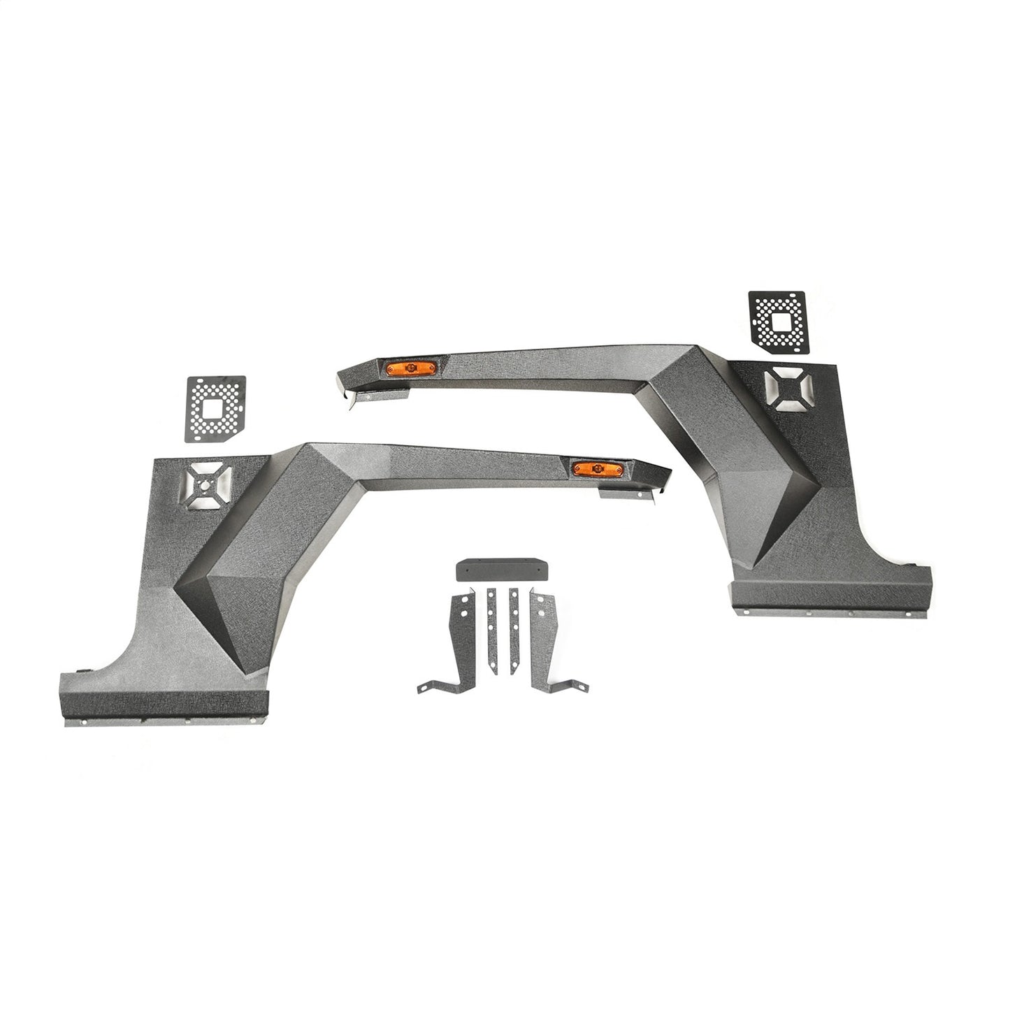 RUGGED RIDGE | 11615.01 | Xhd Front Armor Fenders, Pair; 07-17 Jk/Jku