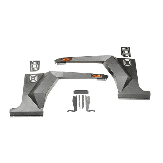 RUGGED RIDGE | 11615.01 | Xhd Front Armor Fenders, Pair; 07-17 Jk/Jku
