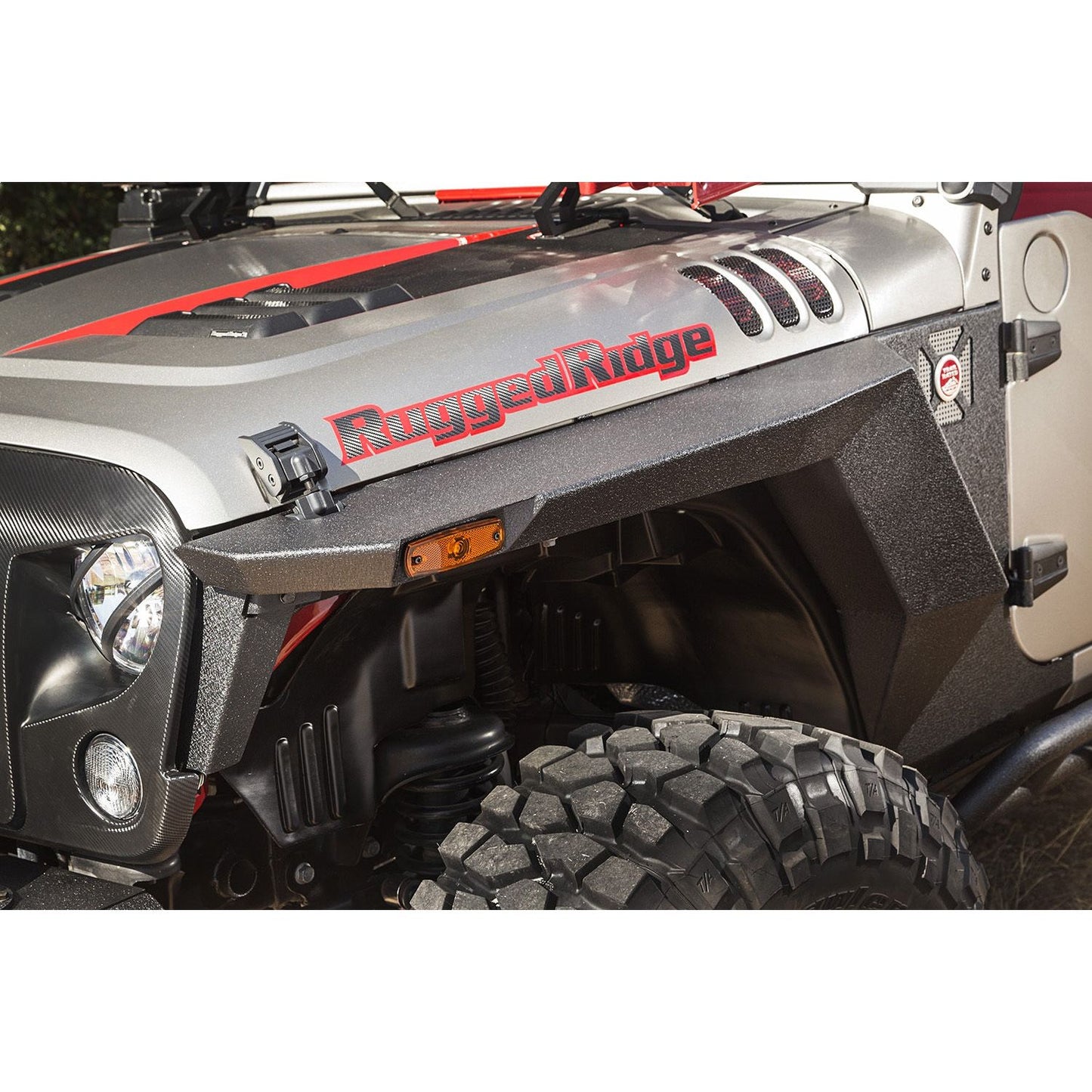 RUGGED RIDGE | 11615.01 | Xhd Front Armor Fenders, Pair; 07-17 Jk/Jku