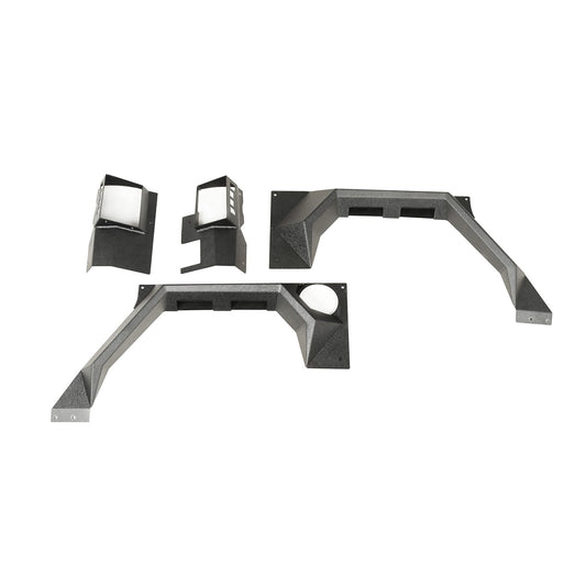 RUGGED RIDGE | 11615.02 | Xhd Rear Armor Fenders, Pair, 4 Dr; 07-17 Jku