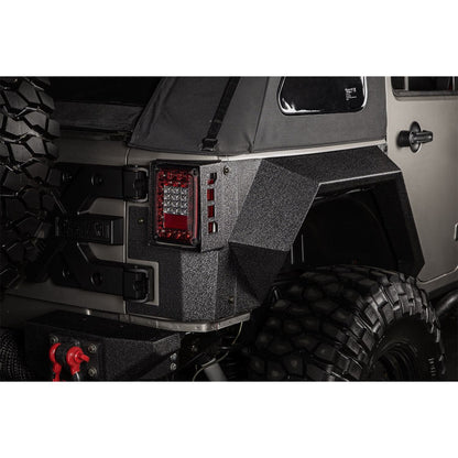 RUGGED RIDGE | 11615.02 | Xhd Rear Armor Fenders, Pair, 4 Dr; 07-17 Jku