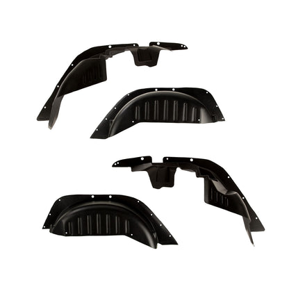 RUGGED RIDGE | 11615.05 | Xhd Armor Fenders And Liner Kit, 2-Door, 07-18 Jeep Wrangler Jk