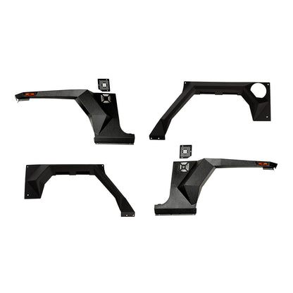 RUGGED RIDGE | 11615.06 | Xhd Armor Fenders And Liner Kit, 4-Door, 07-18 Jeep Wrangler Jku