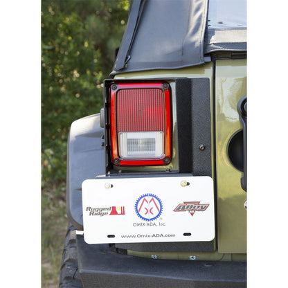 RUGGED RIDGE | 11615.2 | Xhd Corner Guard, Rear, 4-Door, 07-18 Jeep Wrangler Jku