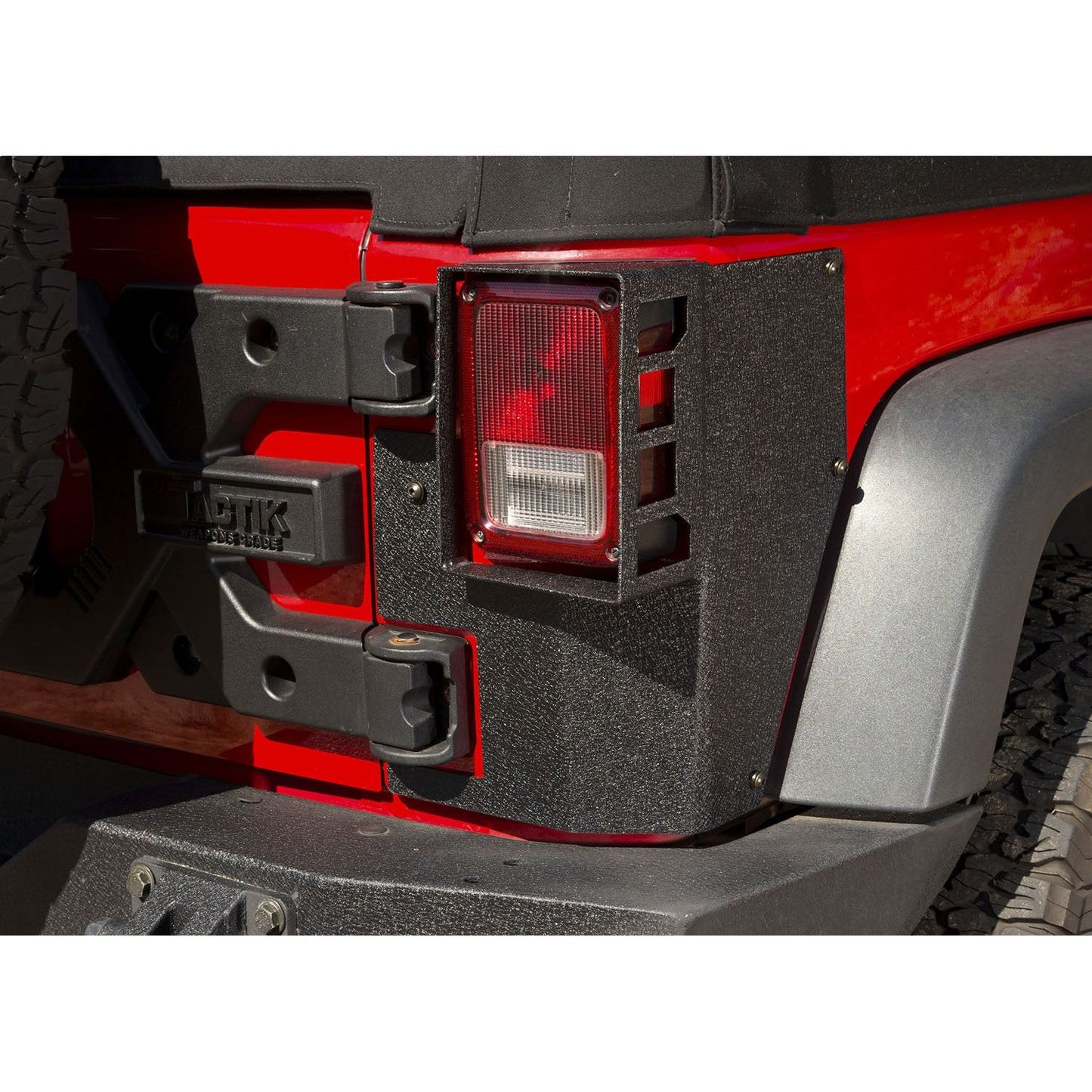 RUGGED RIDGE | 11615.21 | Xhd Corner Guard, Rear, 2-Door, 07-18 Jeep Wrangler Jk