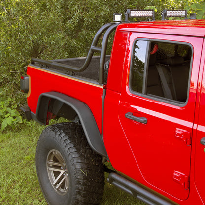 RUGGED RIDGE | 11615.49 | Steel Tube Fenders, Rear;  20-21 Gladiator Jt