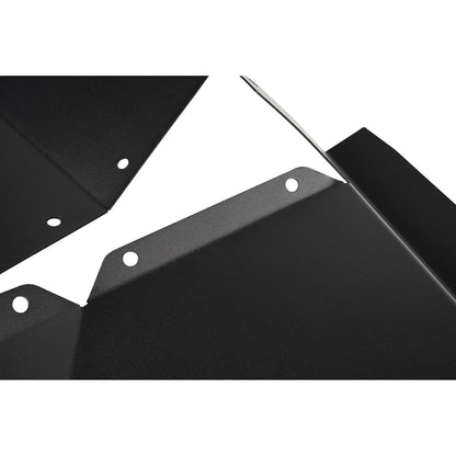 RUGGED RIDGE | 11615.61 | 18-C Wrangler/20-C Gladiator Inner Fender Liners, Front, Aluminum, Black
