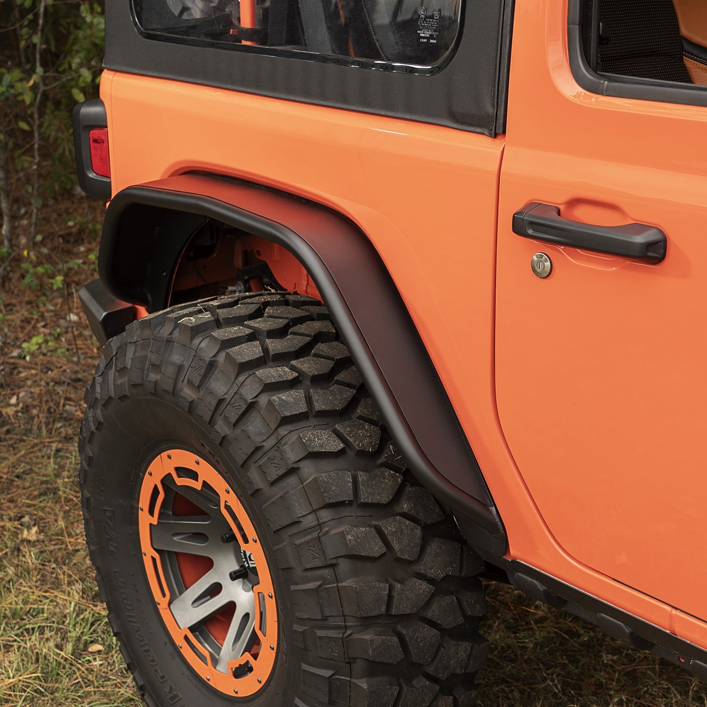 RUGGED RIDGE | 11615.72 | Hd Steel Tube Fenders, Rear Pair, Blk; 18-19 Jl