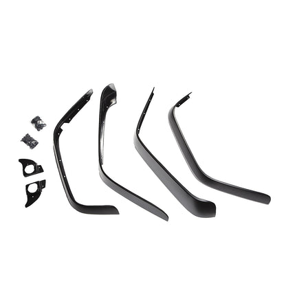 RUGGED RIDGE | 11620.1 | All Terrain Flat Fender Flare Kit, 07-16 Jeep Wrangler