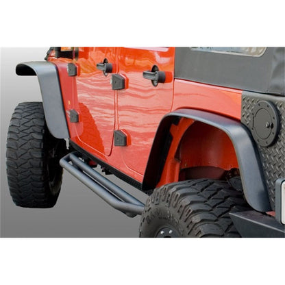 RUGGED RIDGE | 11620.1 | All Terrain Flat Fender Flare Kit, 07-16 Jeep Wrangler