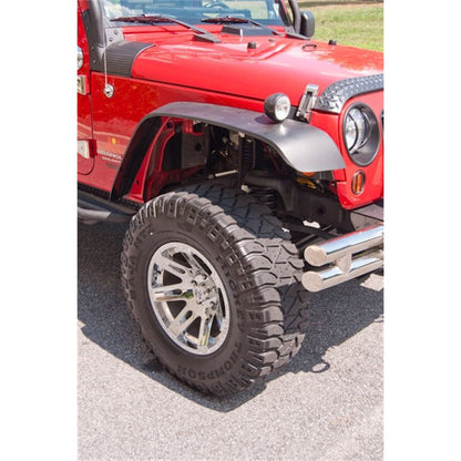 RUGGED RIDGE | 11620.1 | All Terrain Flat Fender Flare Kit, 07-16 Jeep Wrangler