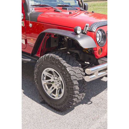 RUGGED RIDGE | 11620.1 | All Terrain Flat Fender Flare Kit, 07-16 Jeep Wrangler