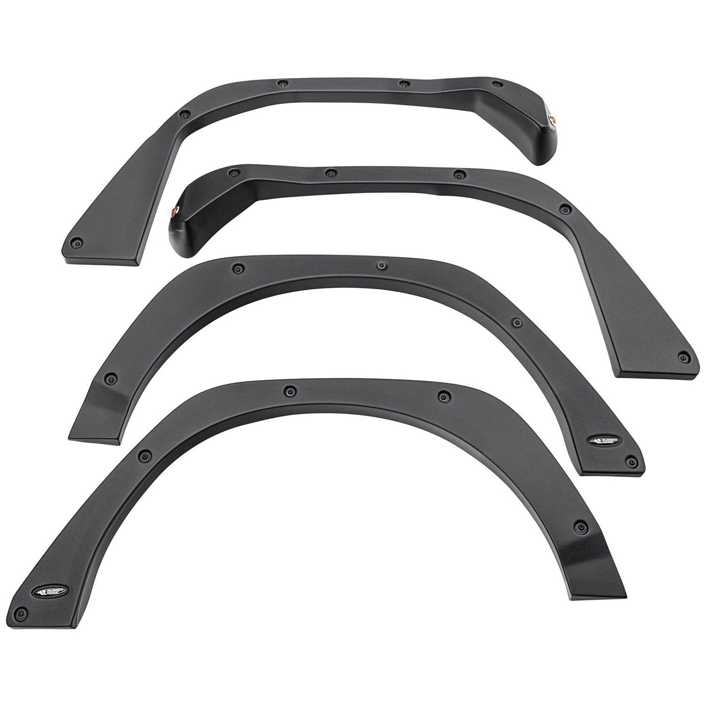 RUGGED RIDGE | 11641.12 | 18-22 Wrangler Fender Flare Delete Kit Set Front/Rear