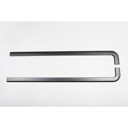 RUGGED RIDGE | 11650.4 | Body Tub Rail Armor, Black, Wrangler (Tj) 97-06, Pair