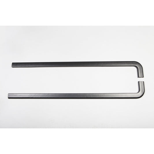 RUGGED RIDGE | 11650.4 | Body Tub Rail Armor, Black, Wrangler (Tj) 97-06, Pair