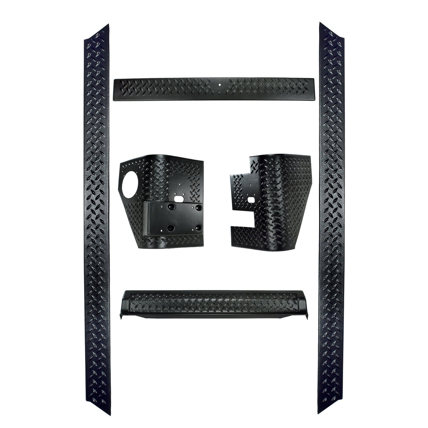 RUGGED RIDGE | 11650.51 | Body Armor Kit(4 Units)97-06 Wrangler