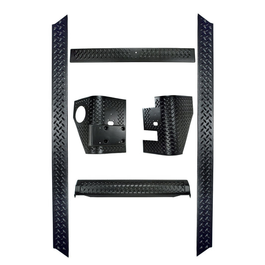 RUGGED RIDGE | 11650.51 | Body Armor Kit(4 Units)97-06 Wrangler