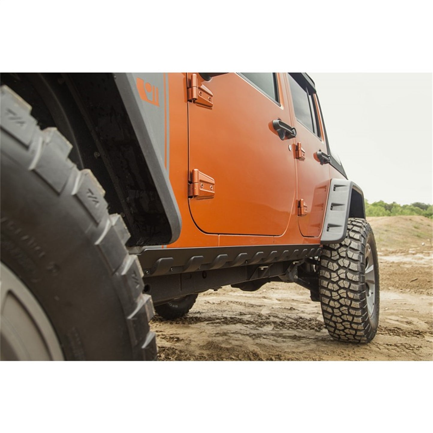 RUGGED RIDGE | 11651.12 | Rocker Guard Kit, Body Armor, 4 Door, 07-15 Jk