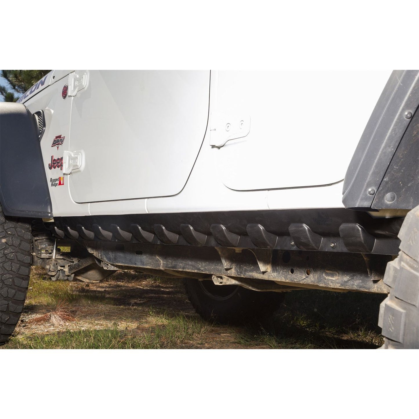 RUGGED RIDGE | 11651.61 | 18-C Wrangler Jlu Rocker Guard Kit,Body Armor,4 Door