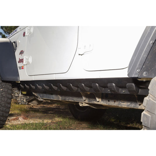 RUGGED RIDGE | 11651.61 | 18-C Wrangler Jlu Rocker Guard Kit,Body Armor,4 Door