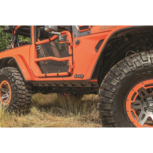 RUGGED RIDGE | 11651.62 | Rocker Guard, Body Armor; 18-19 Jl 2-Door