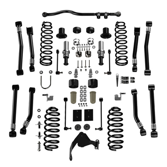TeraFlex | 07-18 Wrangler JK 2 Door 3 Inch Alpine CT3 Outback Overland Short Arm Suspension System No Shocks TeraFlex | 1167202